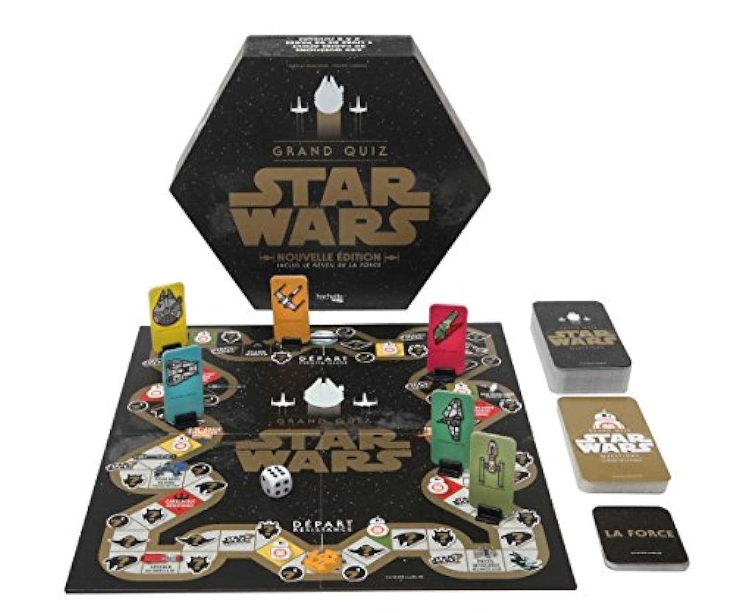 Boîte à quiz Star Wars: Nouvelle édition, inclus Le réveil de la Force Leisure, Home & Garden