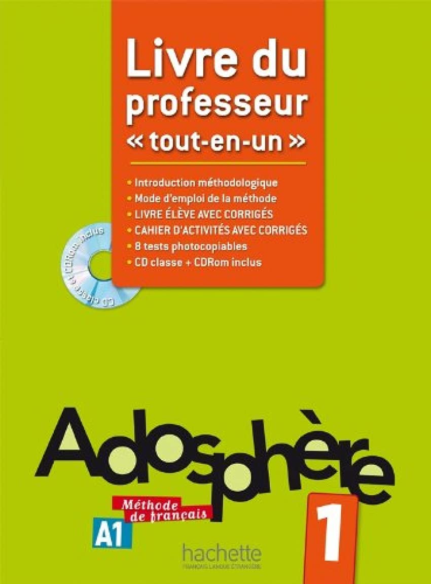 Adosphère 1 - Livre du professeur (A1) book
