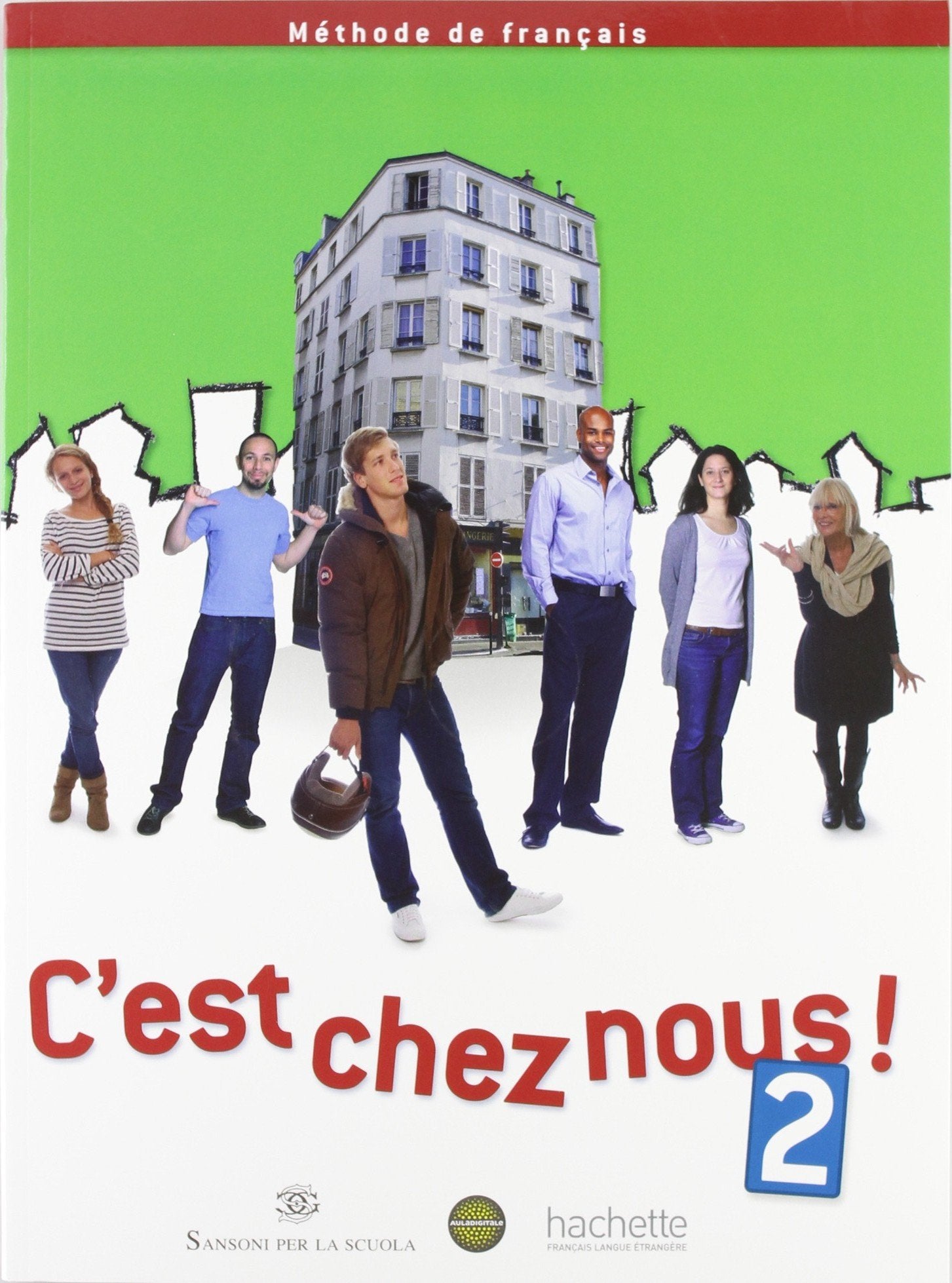 ITALIE - C'est Chez Nous niveau 2 LE + CE + MN book