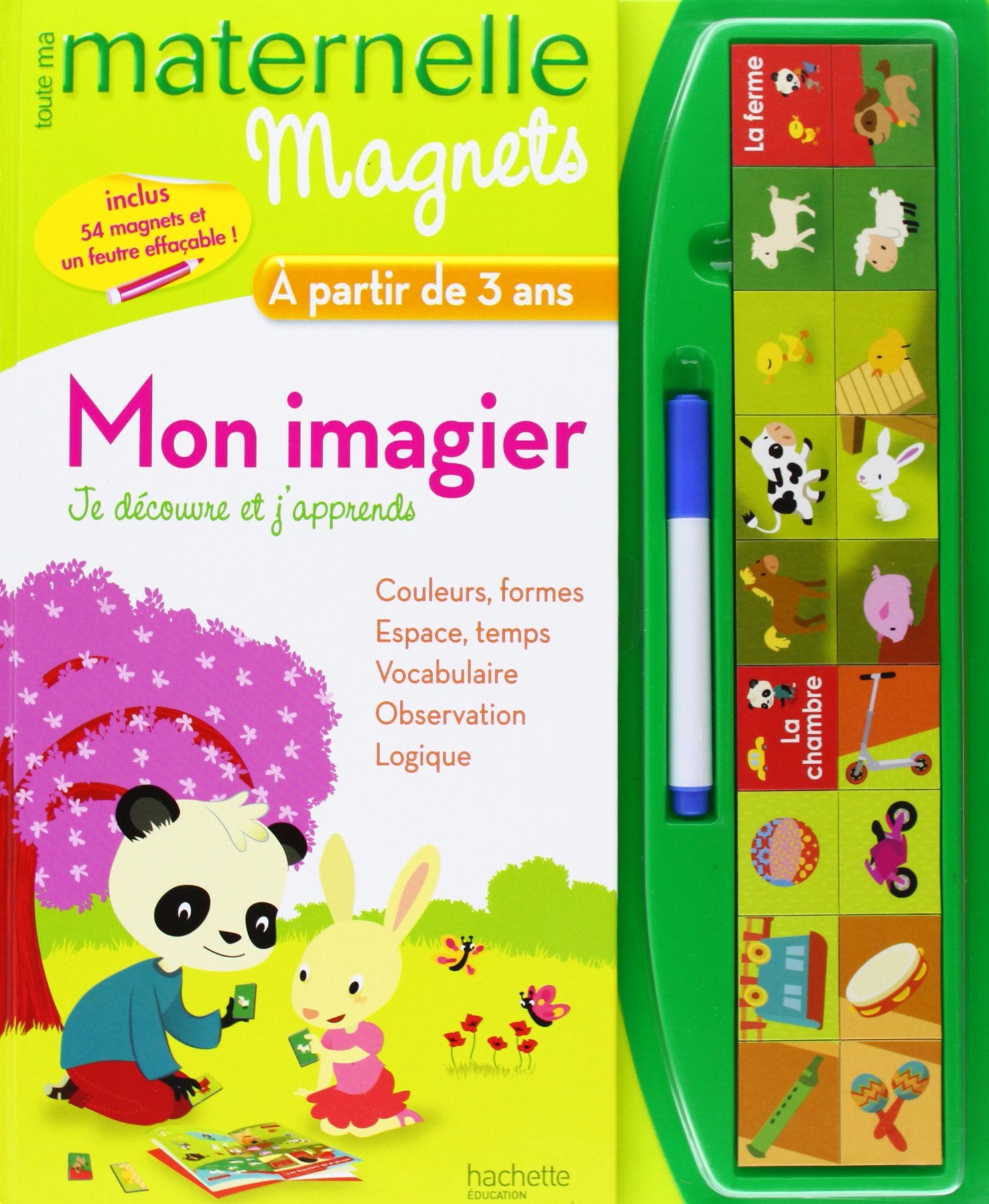 TOUTE MA MATERNELLE - Mon imagier: Je découvre et j'apprends à partir de 3 ans Non-fiction