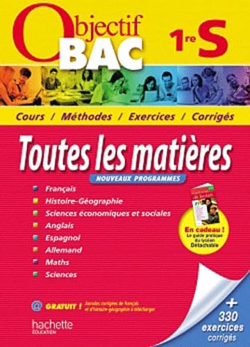 Toutes les matières 1e S: Nouveaux programmes book