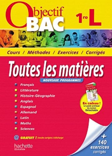 Toutes les matières 1e L book