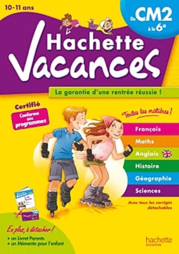 Hachette vacances: Du CM2 à la 6e (10-11 ans) Books