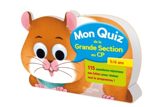Mon quiz de la Grande Section au CP: 5/6 ans book
