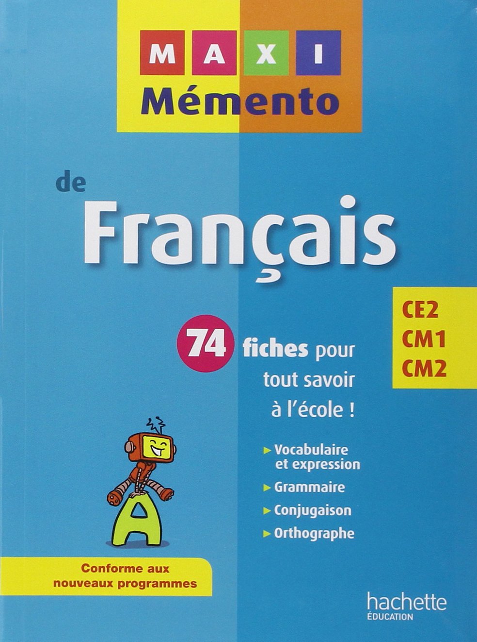 MAXI MEMENTO - Français CE2-CM1-CM2 book