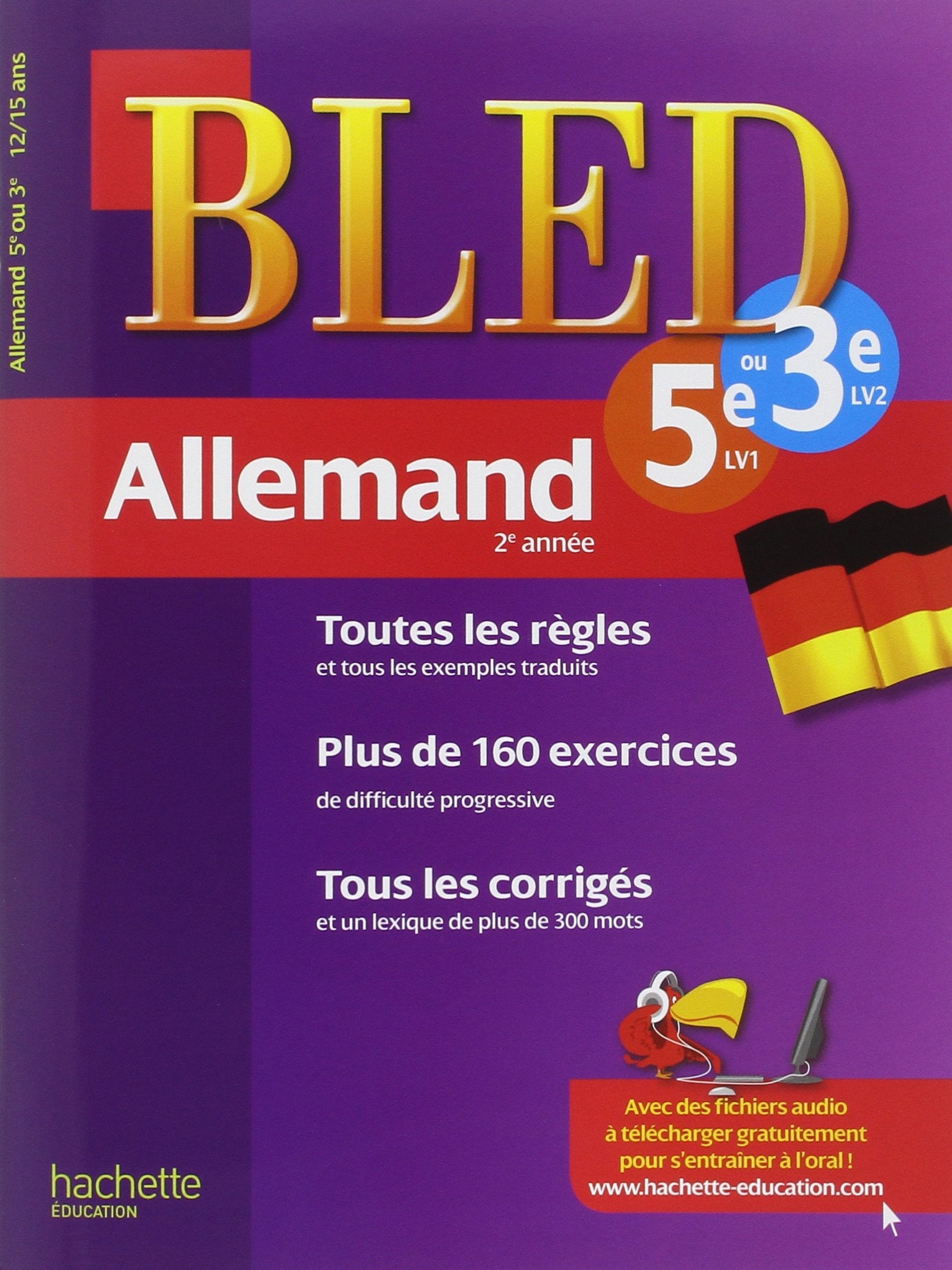 Allemand 2e année 5e LV1 ou 3e LV2 Books