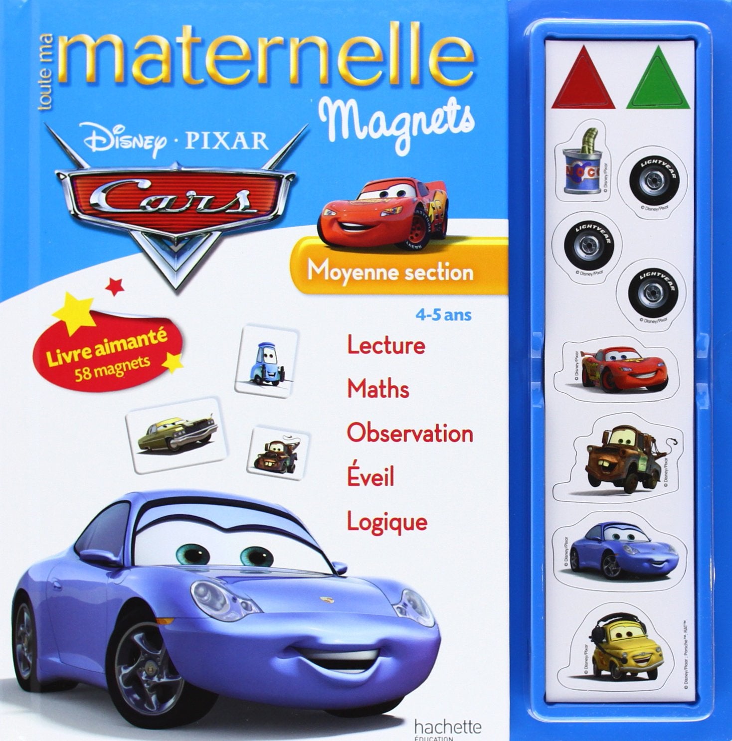 Toute ma maternelle - Cars Magnets MS book