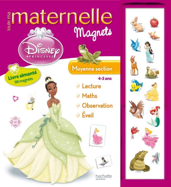Toute ma maternelle - Princesses Magnets MS book