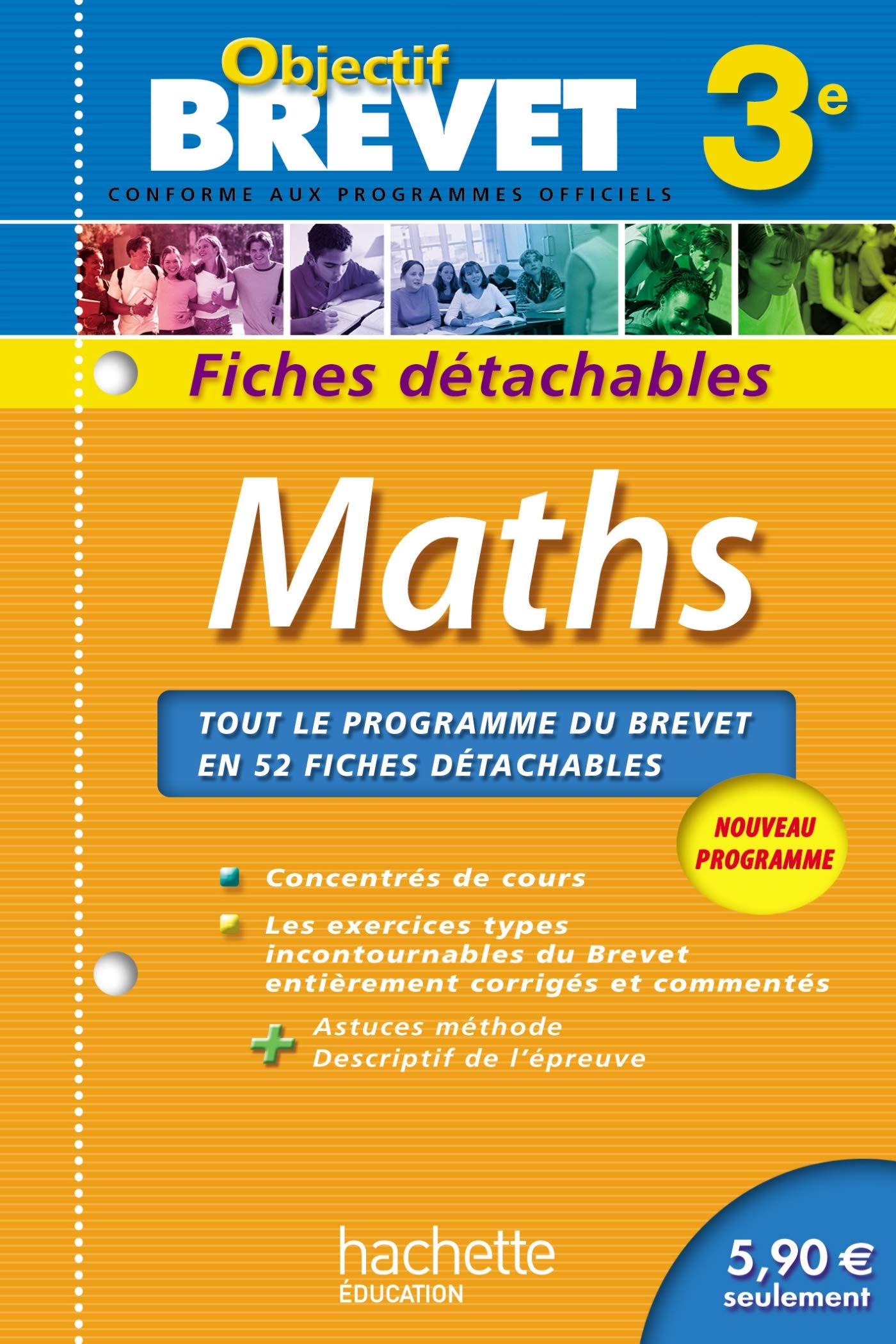 Objectif brevet Maths 3e: Fiches détachables Books