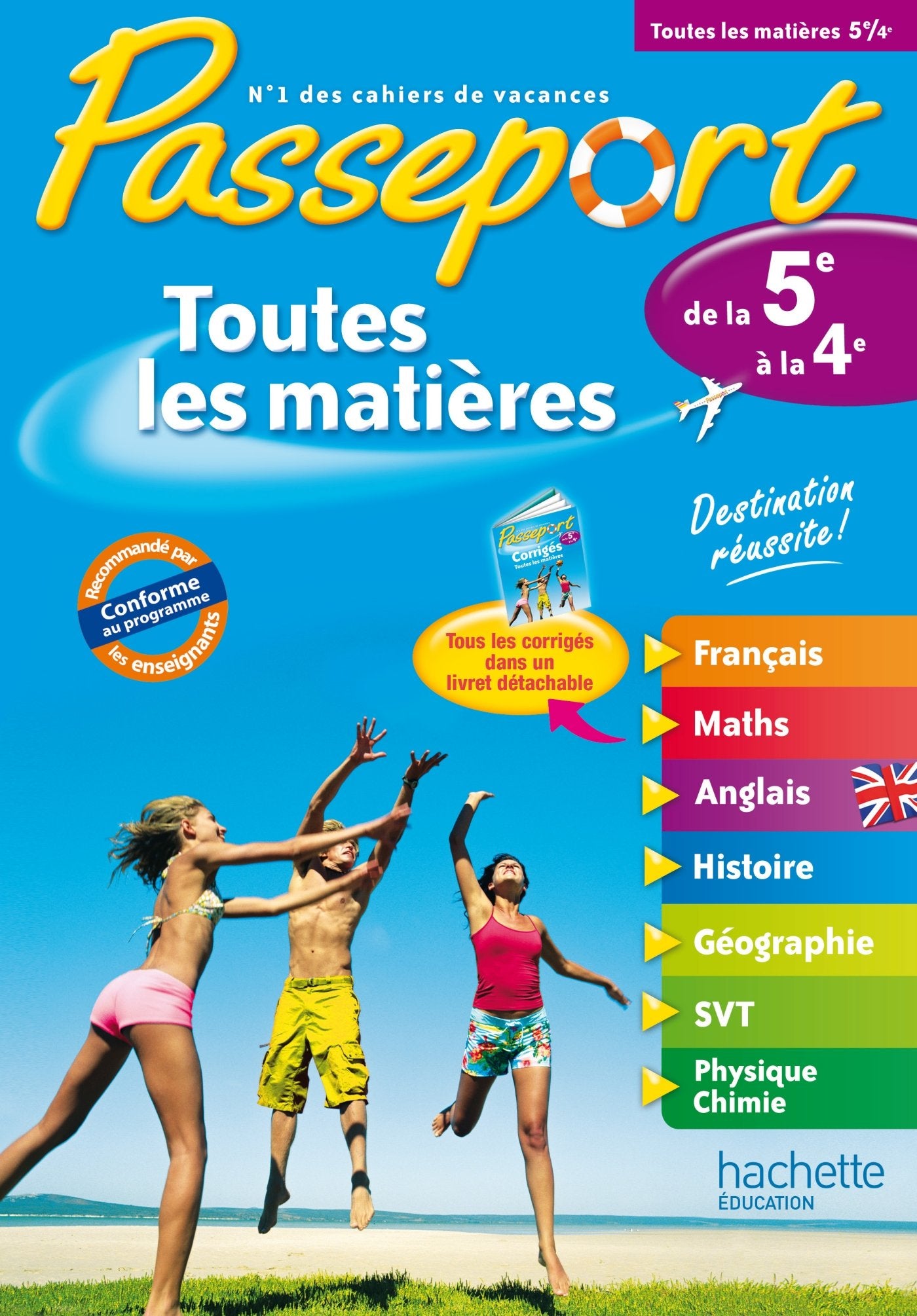 Toutes les matières de la 5e à la 4e Books