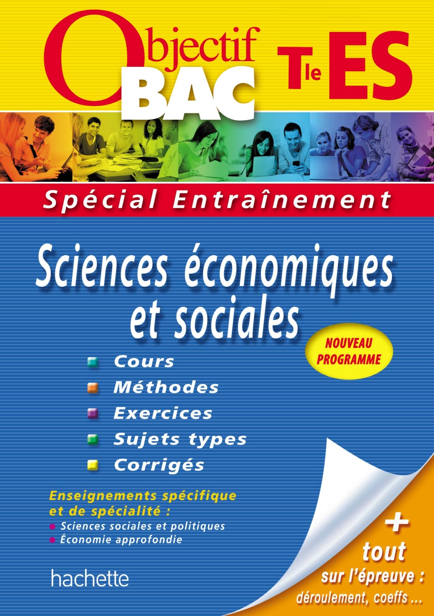 Objectif Bac - Spécial Entraînement - Sciences Economiques et Sociales Terminale ES book