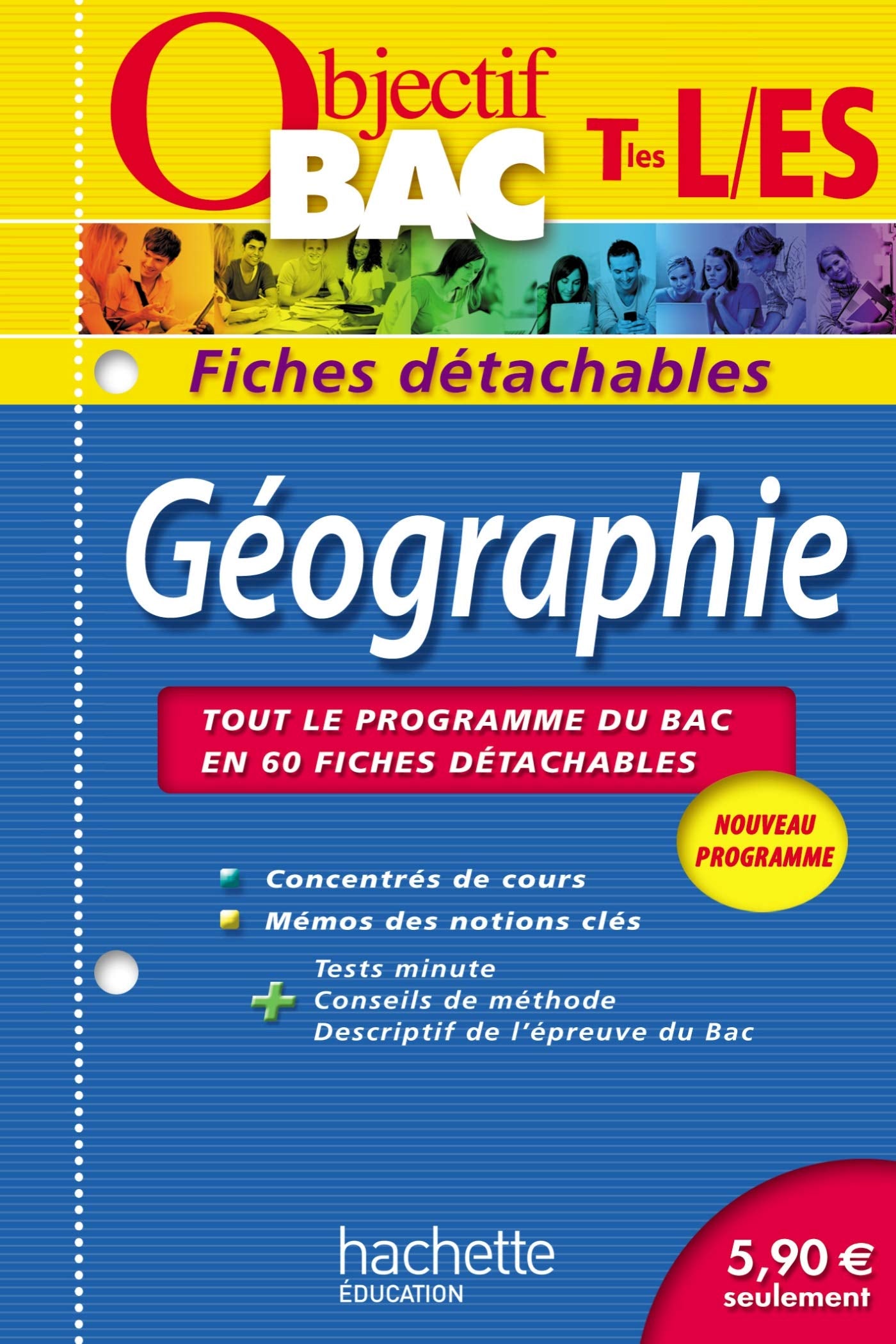 Géographie Tle ES, L: Fiches détachables book