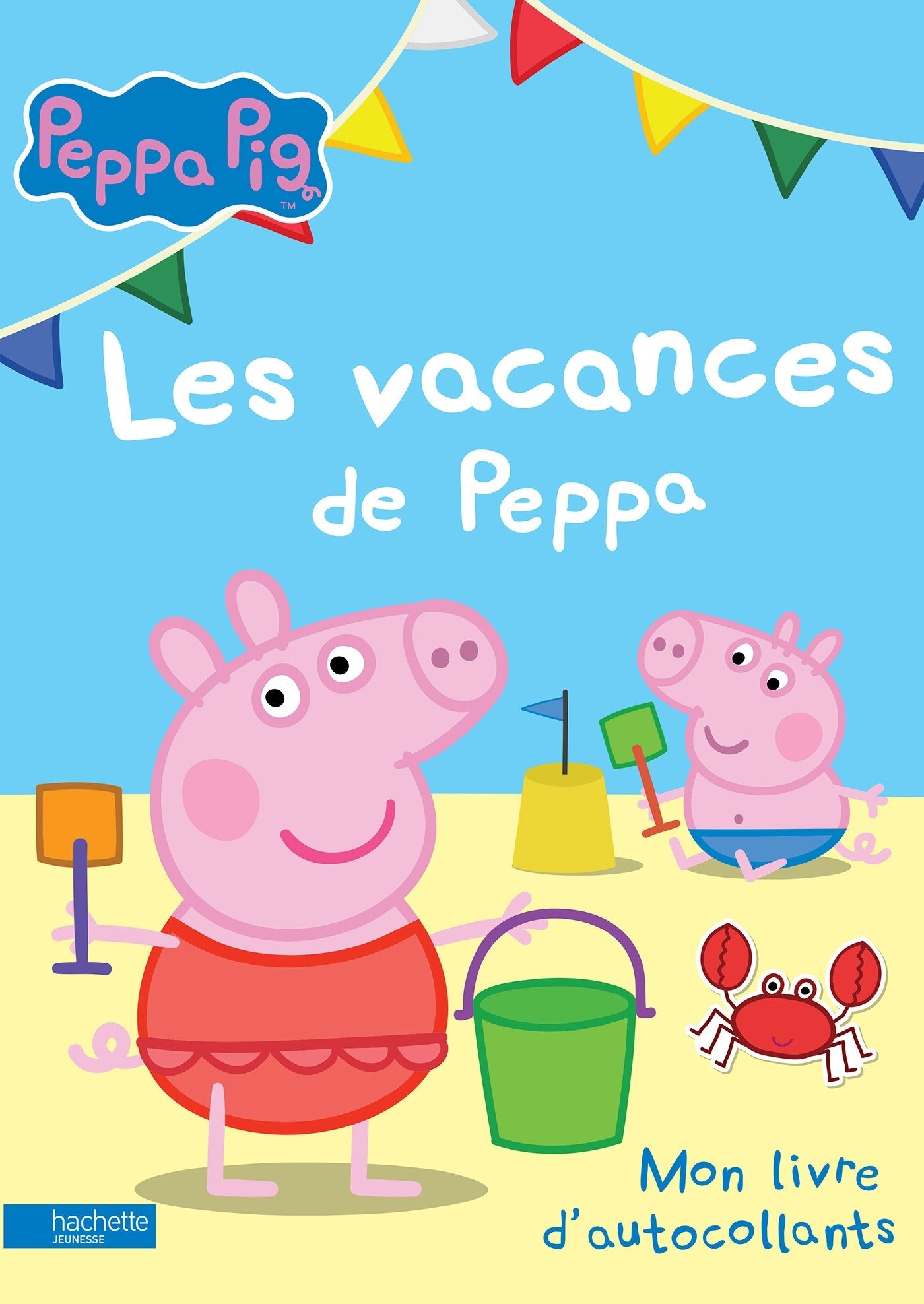 Peppa Pig / Mon livre d'autocollants : Les vacances de Peppa Tiptoi & Games