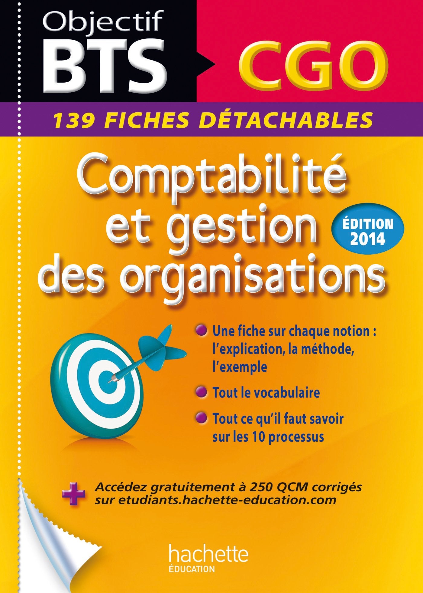 Comptabilité et gestion des organisations: 139 fiches détachables Books