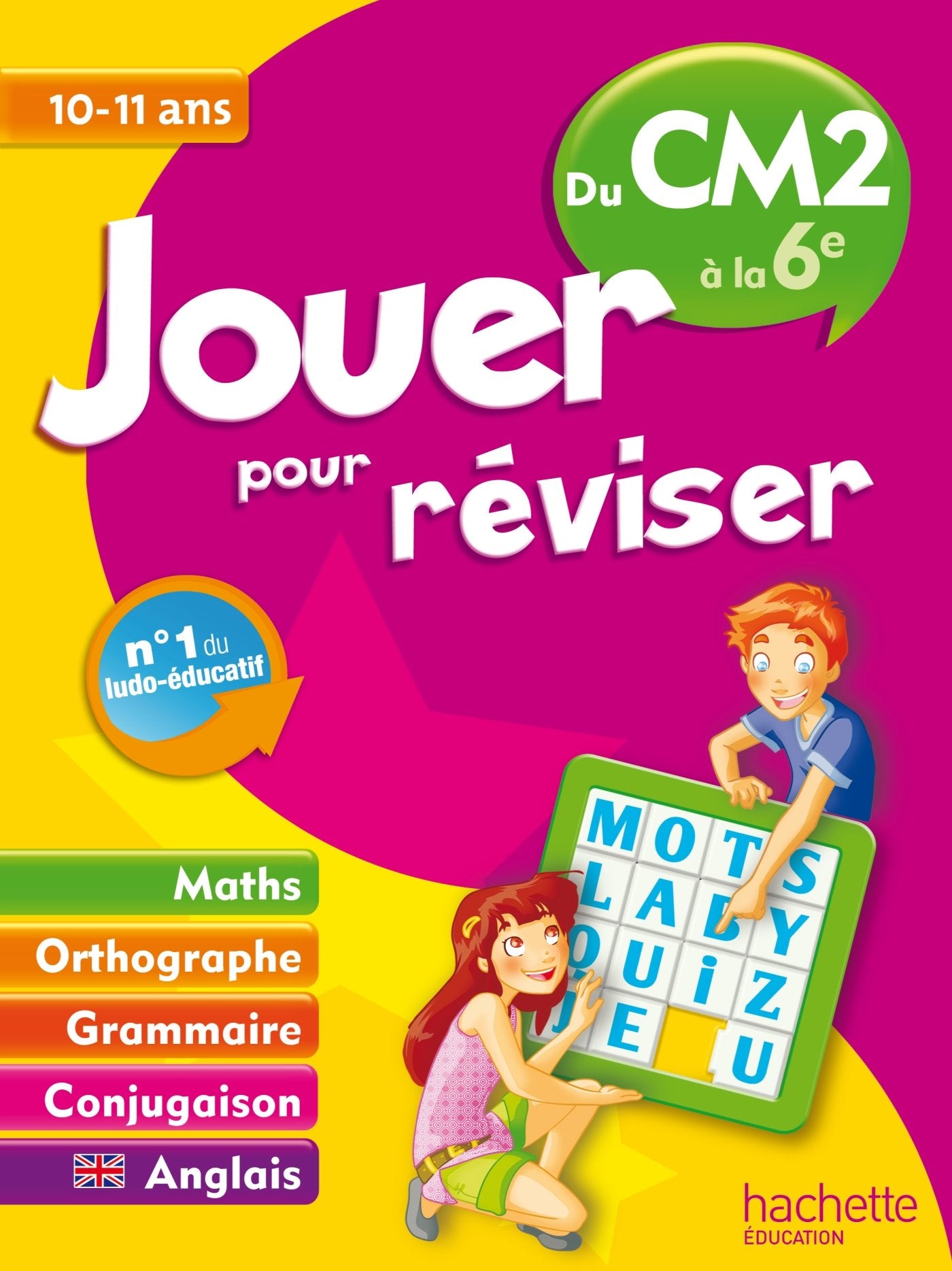 Jouer pour réviser: Du CM2 à la 6e 10-11 ans Books