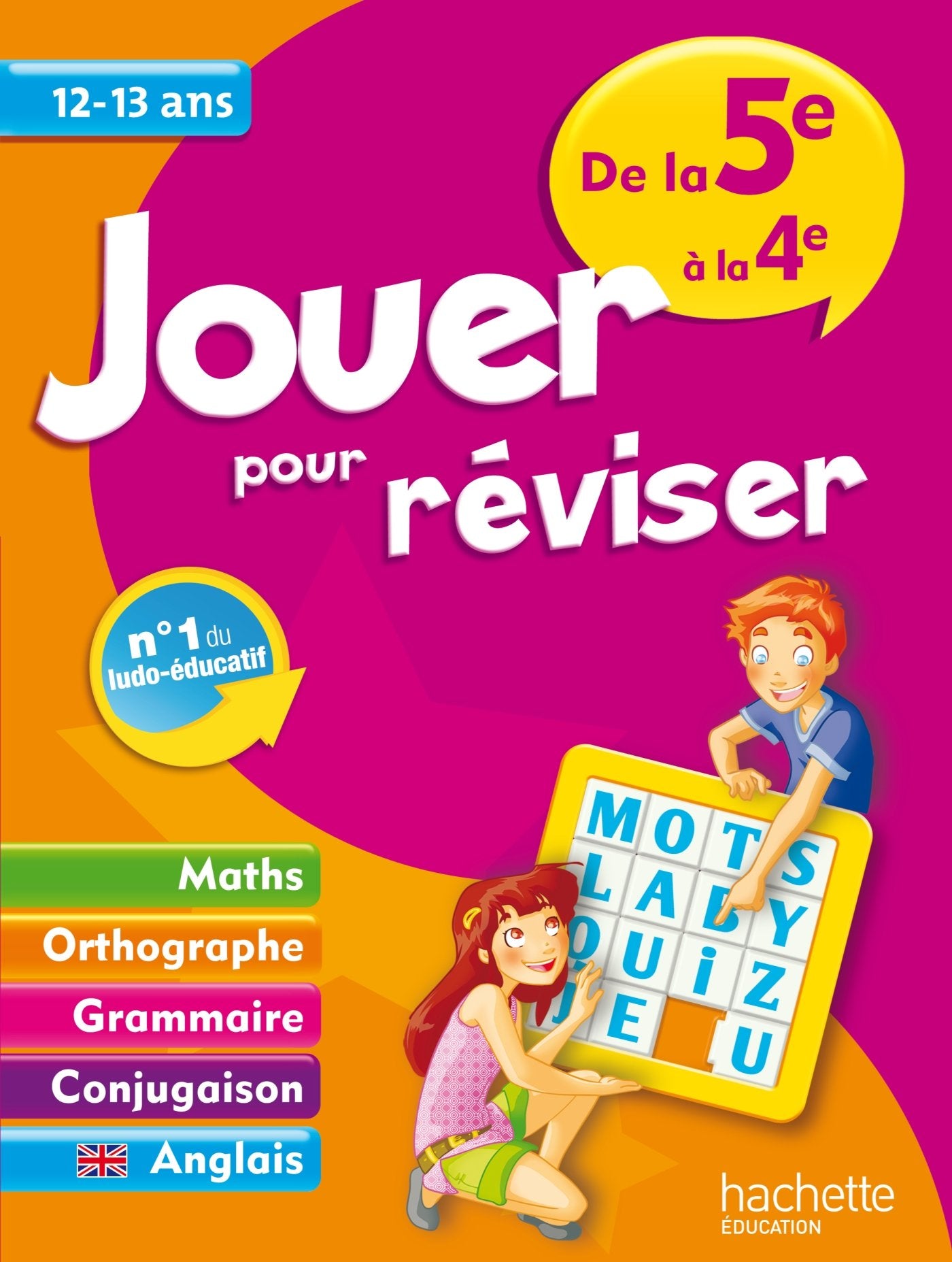Jouer pour réviser: De la 5e à la 4e 12-13 ans Books