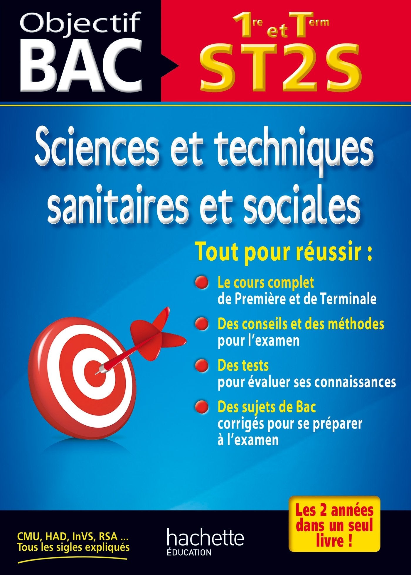 Sciences et techniques sanitaires et sociales, 1re et Tle ST2S Books