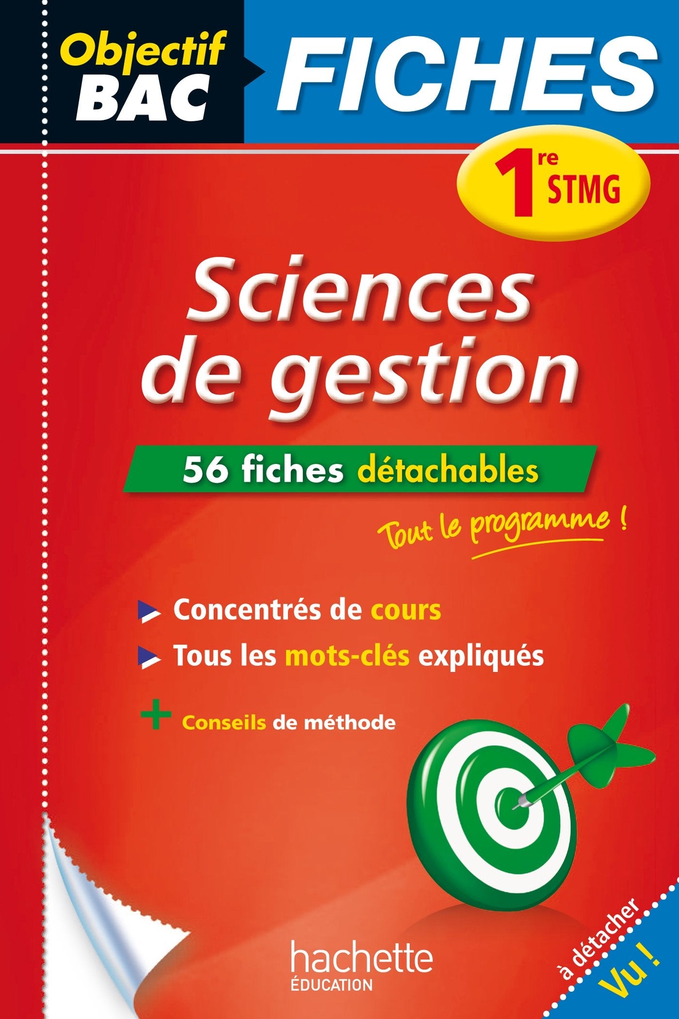 Sciences de gestion 1re STMG: 56 fiches détachables Books
