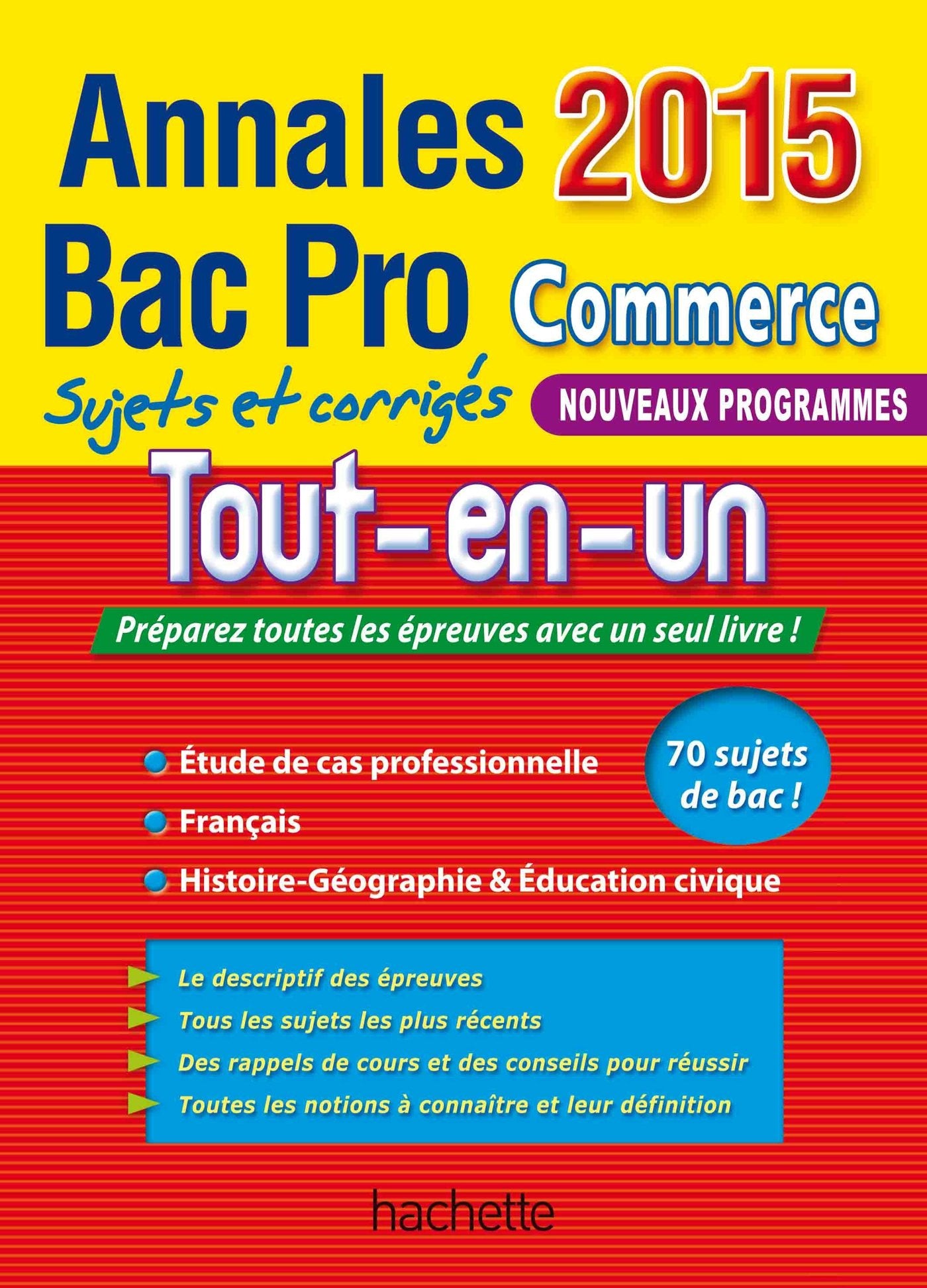 Toutes les épreuves Bac Pro Commerce: Sujets et corrigés book