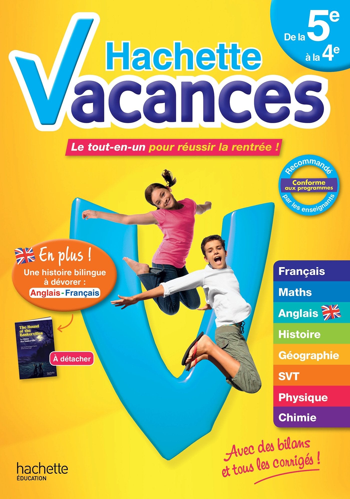 Hachette vacances de la 5e à la 4e: Le tout-en-un pour réussir la rentrée ! book