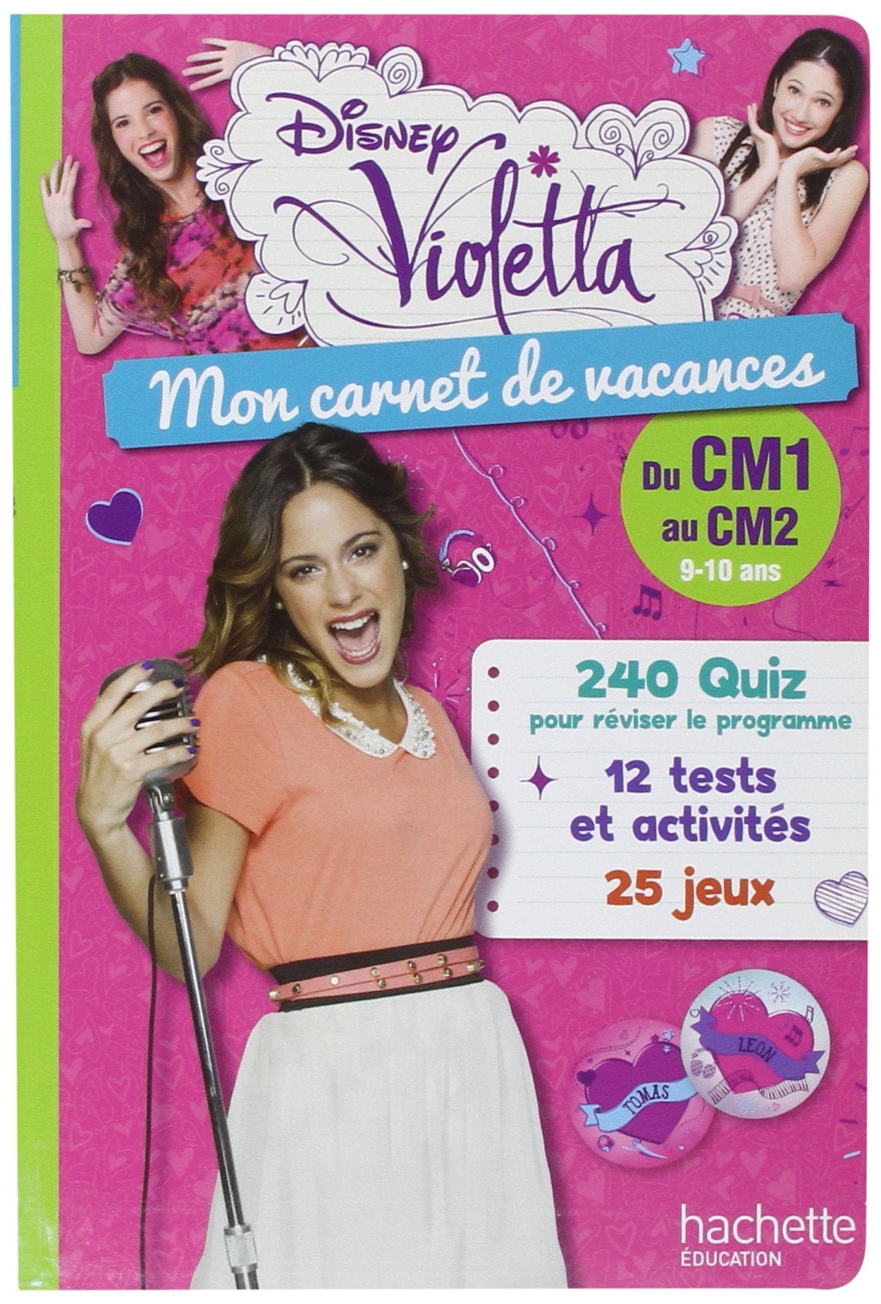 Mon carnet de vacances Violetta: Du CM1 au CM2 book