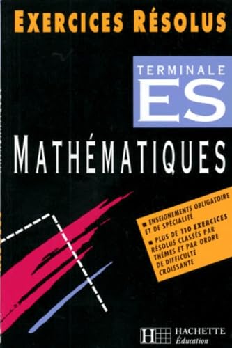 Mathématiques terminale ES: Enseignement obligatoire et de spécialité book