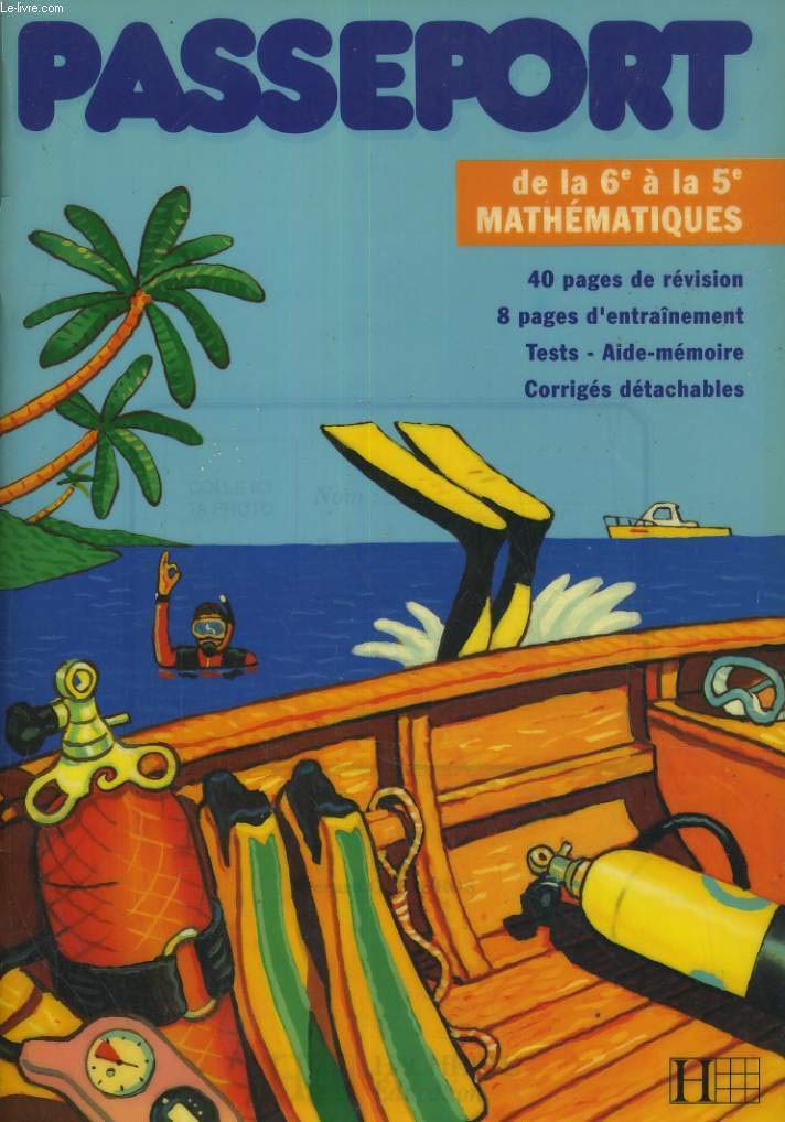 Passeport De La 6e A La 5e Mathematiques Books