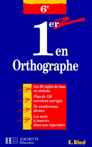 Product Image: 1er en orthographe 6e