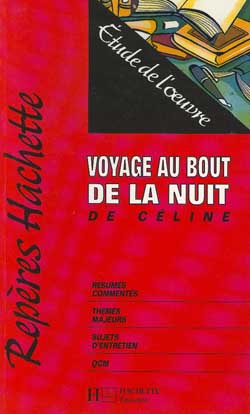 Voyage au bout de la nuit, de Céline : étude de l'oeuvre Books