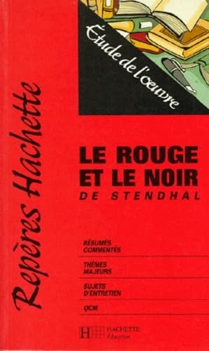 "Le rouge et le noir" de Stendhal: Étude de l'oeuvre Books