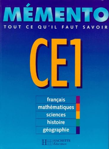 Mémento, CE1: Tout ce qu'il faut savoir Books