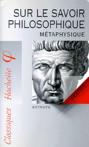 Sur le savoir philosophique. Métaphysique book
