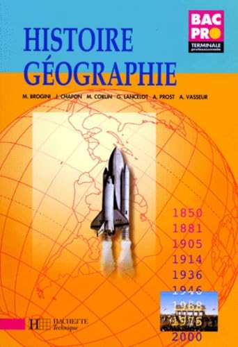 Histoire - géographie, BAC PRO terminale. Livre de l'élève book