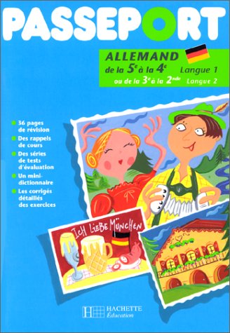 Passeport : allemand, de la 5e à la 4e book