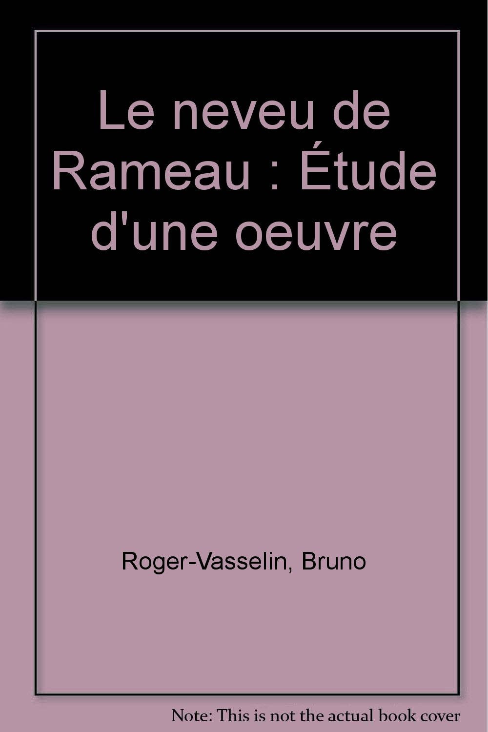 "Le neveu de Rameau" de Diderot: Étude d'une oeuvre Books