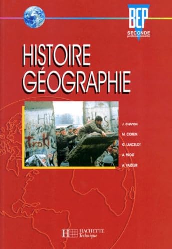 Histoire - géographie, BEP 2de professionnelle. Livre de l'élève book