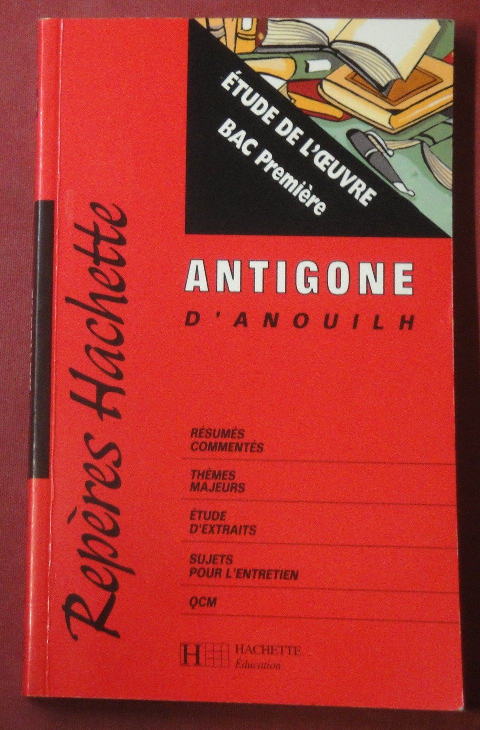 "Antigone" d'Anouilh: Étude de l'oeuvre Books