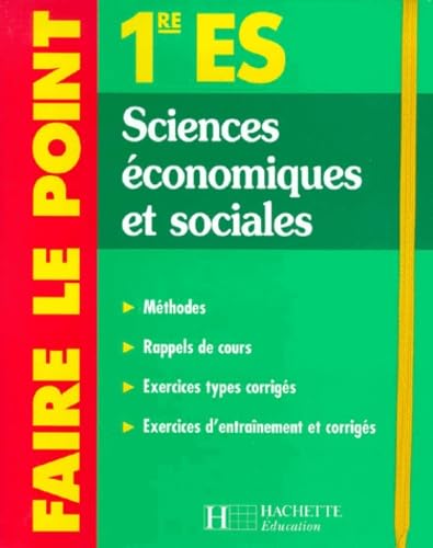 Sciences économiques et sociales, 1re ES book