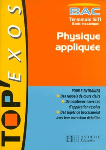Physique appliquée, Terminale STI Génie mécanique book