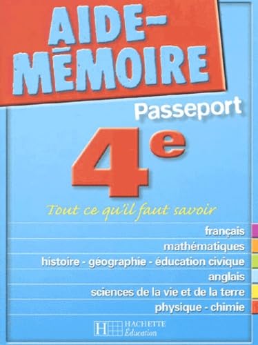 Aide-Mémoire Passeport : 4e - 13-14 ans Books