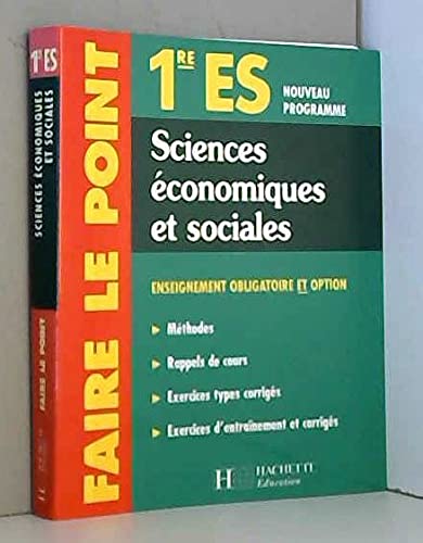Sciences Economiques Et Sociales 1ere Es book