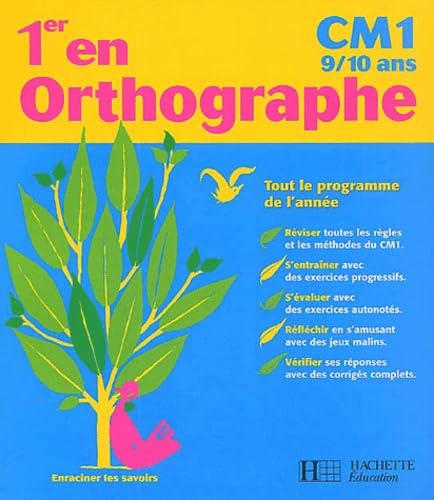 1er En Orthographe Cm1 9/10 Ans Books