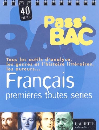 Pass'Bac : Français, 1ères toutes séries (Fiches) book
