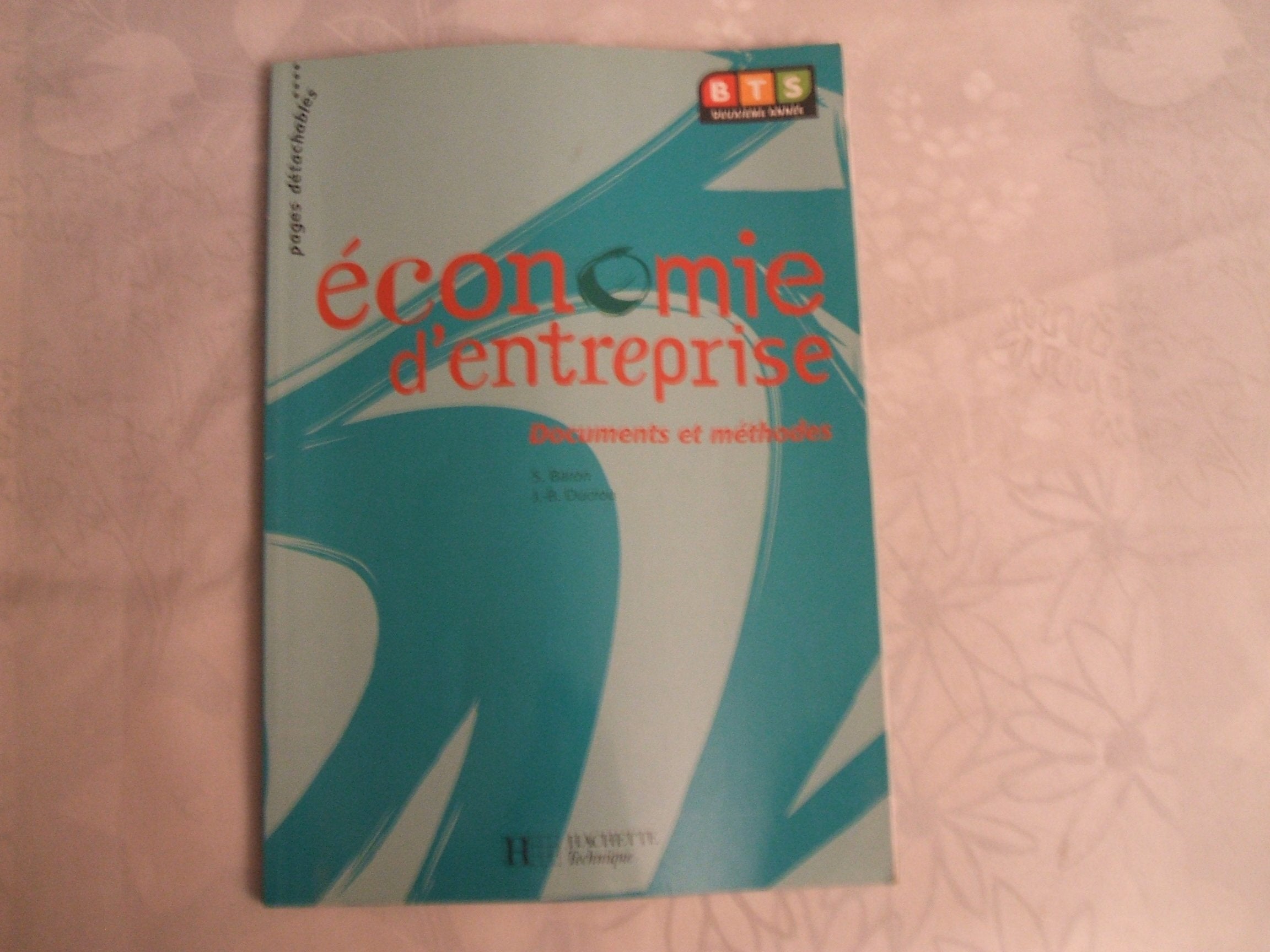 Economie d'entreprise, BTS 2e année : Livre de l'élève book
