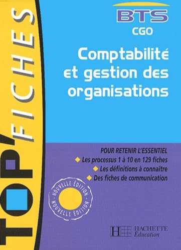 Comptabilite Et Gestion Des Organisations Bts Cgo book