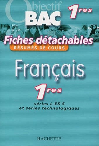 Objectif Bac - Fiches détachables : Français, 1ères book