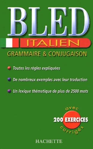Bled Italien : Grammaire et conjugaison: Grammaire & conjugaison Books
