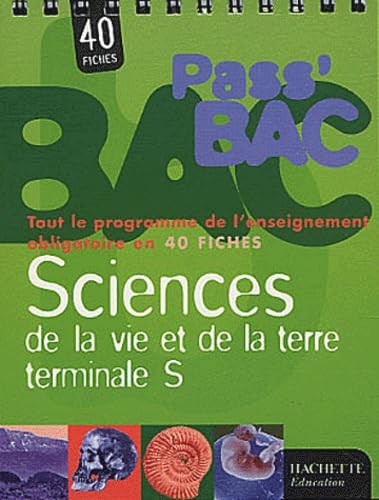 Pass'Bac : SVT, terminale S (Fiches) book