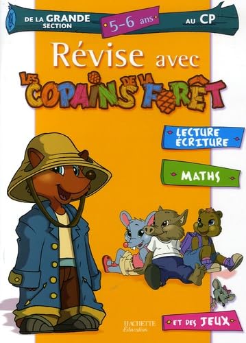 Révise avec les Copains de la Forêt de la Grande Section au CP: 5-6 Ans Books