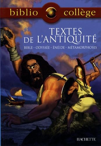 Textes de l'Antiquité: Bible, Odyssée, Enéide, Métamorphoses Books